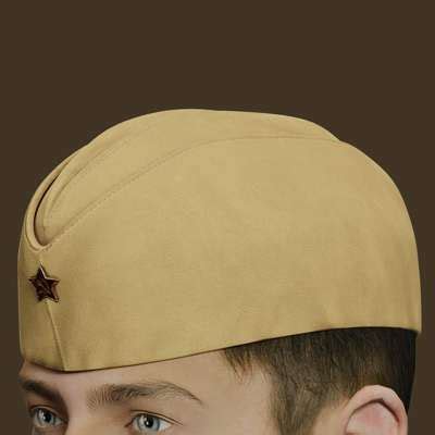 Soviet Infantry Side Cap - 3D Model by Vitamin