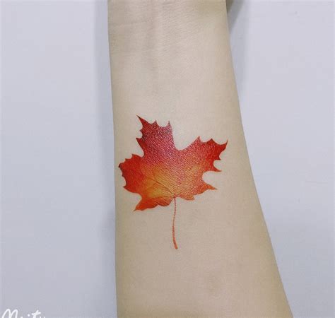 2 Exquisite Temporary Tattoos-watercolor Style Hand-painted - Etsy