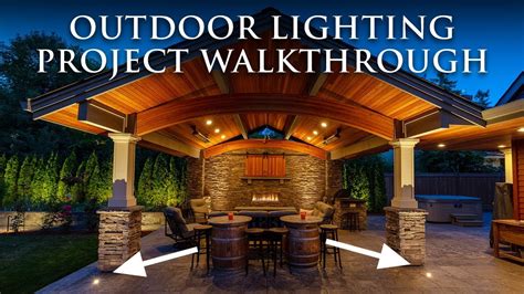 Portland Outdoor Pavilion Lighting - Oregon Outdoor Lighting - YouTube