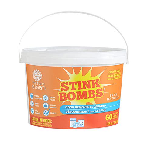 Stink Bombs - 60 pacs - Fragrance Free – Nature Clean