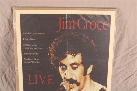 Jim Croce Concert Poster 12x18