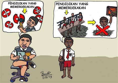 Gambar Karikatur Anekdot Pendidikan - GAMBAR