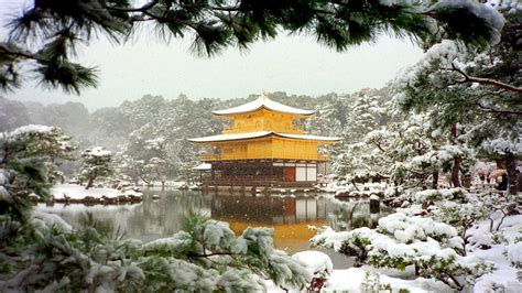 Winter, Kinkakuji. | Temple of the golden pavilion, Kinkakuji, Breathtaking places