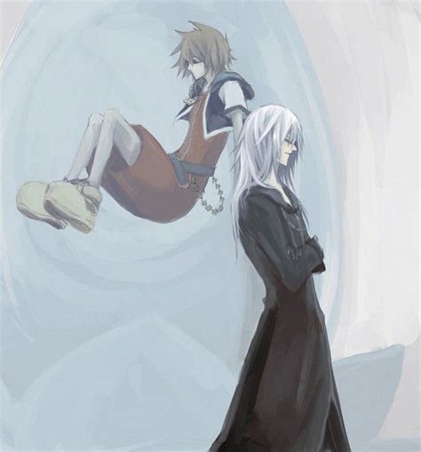 Sora and Riku. Fan art. Kingdom Hearts 358/2 Days. | Kingdom hearts, Kingdom hearts 3, Kingdom ...