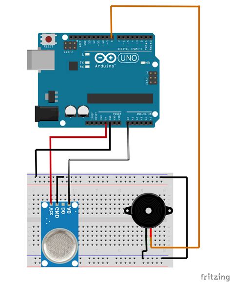 ARDUINO SENSOR GAS MQ2 INFLAMAVEL E FUMACA