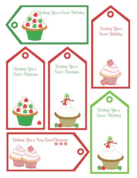 Free Printable Christmas Tags and Labels. - Oh My Fiesta! in english