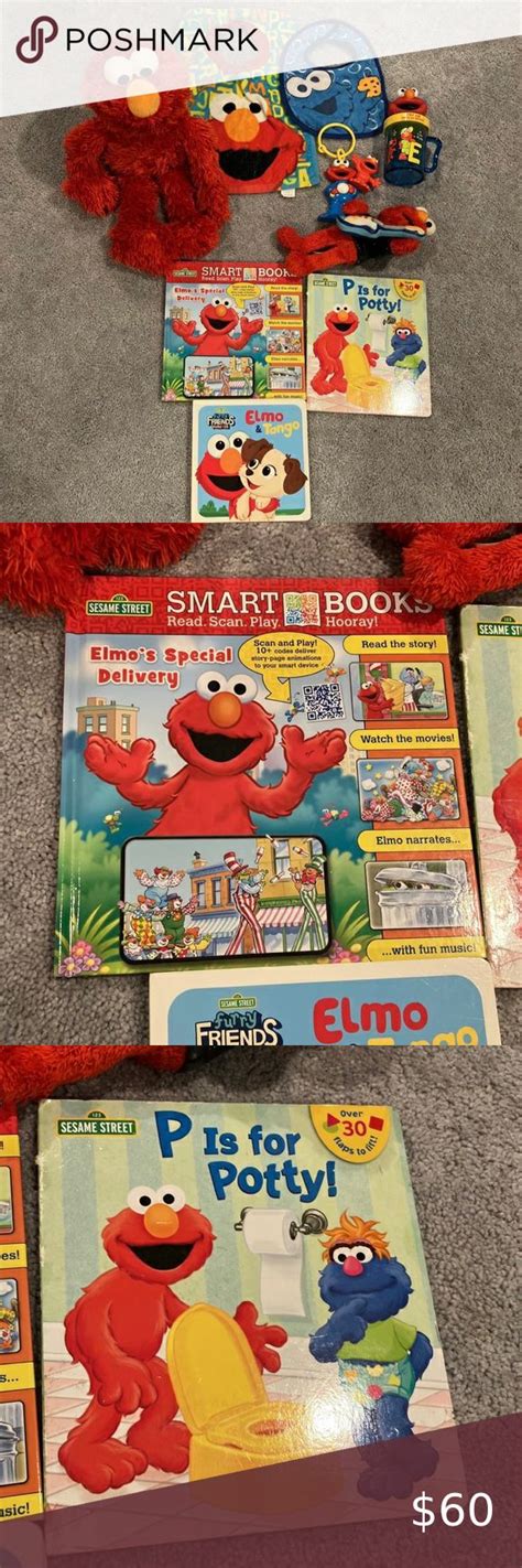 Elmo Sesame Street Lot | Elmo sesame street, Elmo, Elmo toys