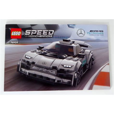 LEGO Speed Champions MercedesAMG F1 W12 E Performance & MercedesAMG Project One 76909 Kit de