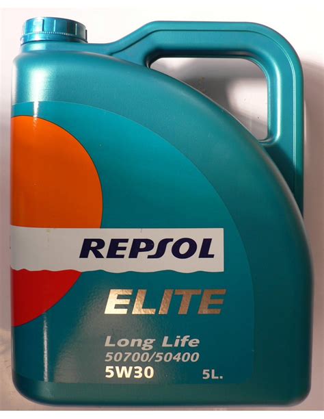 Repsol Evolution Long Life Car Oil - 5 Liters