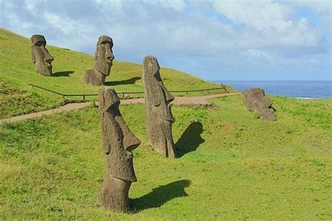 Rano Raraku Volcano in Chile