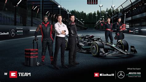 The Einhell E-Team mission for Mercedes-AMG PETRONAS F1 Team | Einhell.co