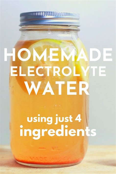 How to Make Electrolyte Water - The Dumbbelle | Homemade electrolyte drink, Electrolyte drink ...