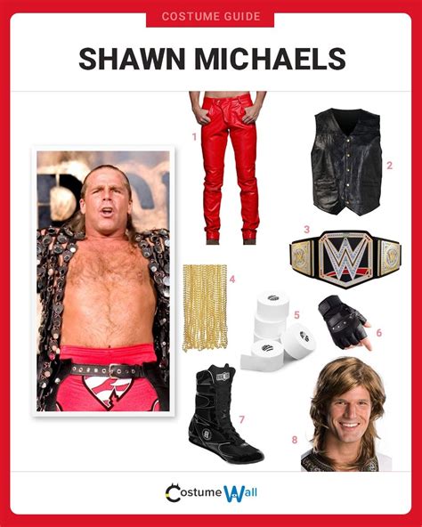 Dress Like Shawn Michaels Costume | Halloween and Cosplay Guides