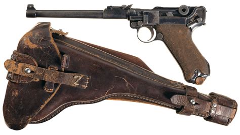 DWM 1914 Artillery Model Luger Pistol with Holster and Stock | Rock ...