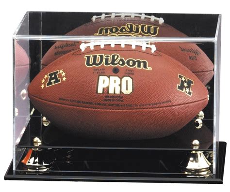 Football Acrylic Display Case | Trophy King of Ramsey