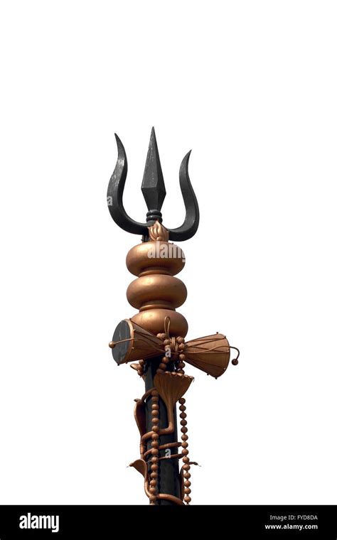 Lord Shiva - weapons, ornaments and accessories Stock Photo - Alamy