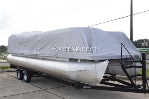 NEW VORTEX 15 - 16 FT ULTRA 3 PURPOSE PONTOON BOAT/DECK BOAT COVER/GRAY | eBay