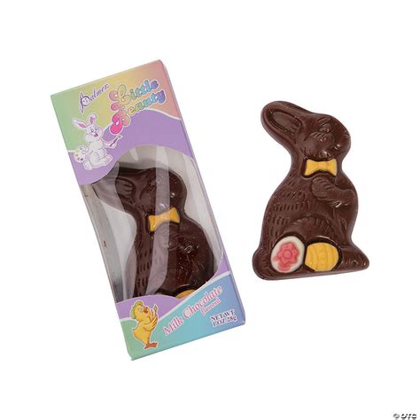 Chocolate Bunnies Easter Candy - 12 Pc. | Oriental Trading