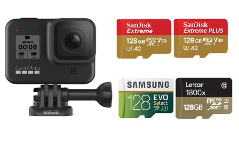 5 Super-fast SD Cards for GoPro Hero 7 (4K Ready)