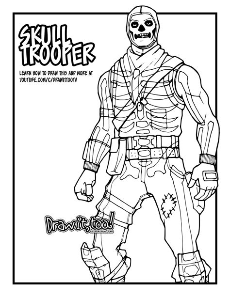 Printable Coloring Pages Fortnite Characters | Images and Photos finder