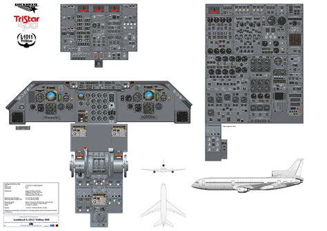 Glyn Chadwick - Lockheed L-1011 TriStar 500 Cockpit