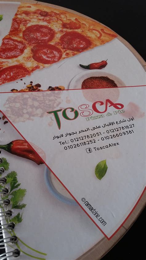 "Tosca" restaurant menu Design on Behance