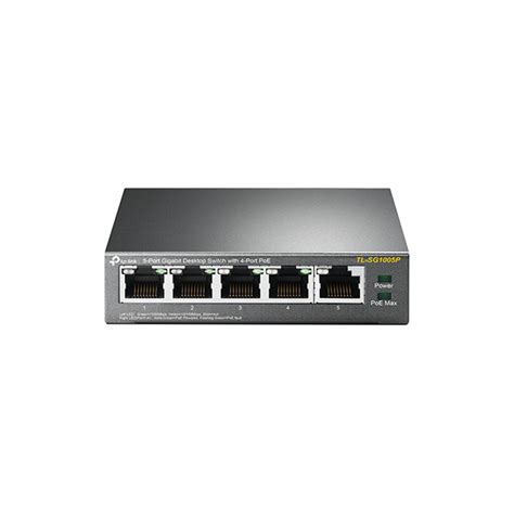 5-Port Gigabit Desktop Switch , 4Port PoE - TechnoKings.pk