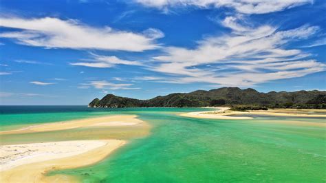 Abel Tasman National Park New Zealand Awaroa Beach