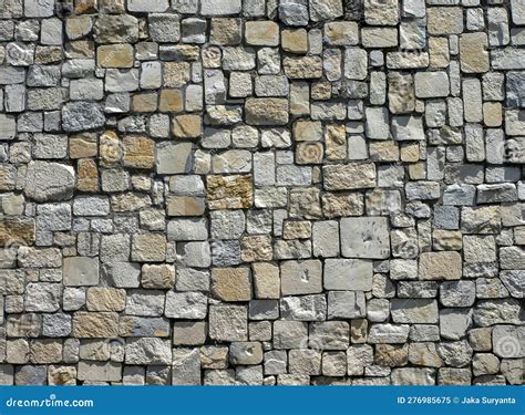 Surface of the Stone Wall for Background and Wallpaper Stock Image - Image of stone, vintage ...