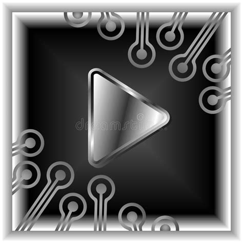 The video button stock illustration. Illustration of film - 26221682