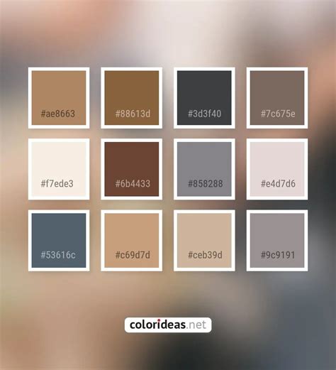 Muesli Gray White Linen Beige Color Palette | Color palette ideas