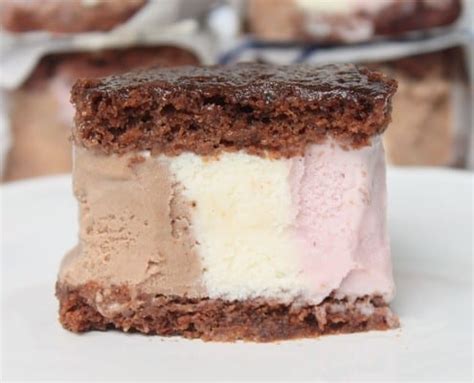 Homemade Neapolitan Ice Cream Sandwiches - Honest Cooking by Kalle Bergman