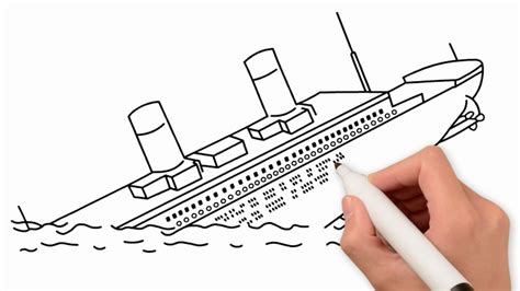 Easy drawing | How to draw and Color the Titanic | Colorful Toy Art - YouTube