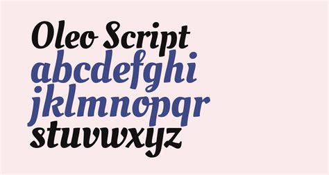 Oleo Script free Font - What Font Is