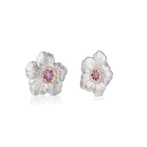 Buccellati Gardenia Button Earrings - Fecarotta Gioielli