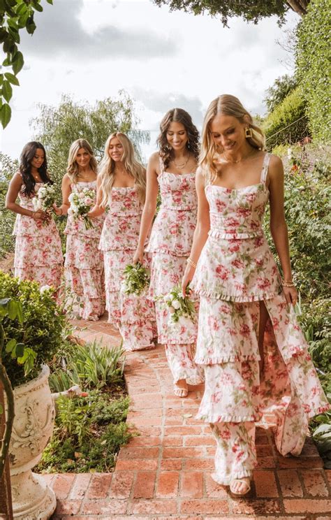 16 Photos That Will Make You Say Yes To Floral Bridesmaid Dresses