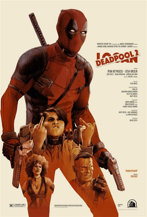 ArtStation - Deadpool 2 | Screen Print Poster, Robert Sammelin ...