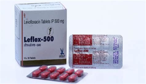 LEFLOX-500 Tablets, Levofloxacin Tablets Manufacturer and Supplier ...