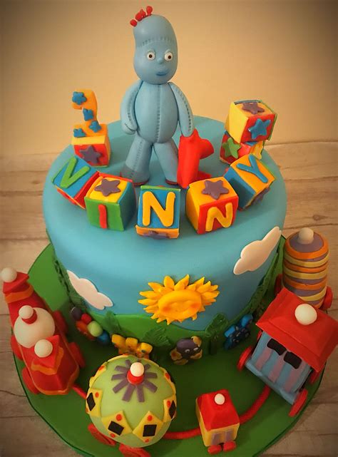 In the night garden cake! Took for ever to model this one ️ | Garden cakes, Beautiful birthday ...