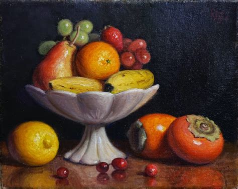 Fruit In A Bowl Painting at PaintingValley.com | Explore collection of Fruit In A Bowl Painting