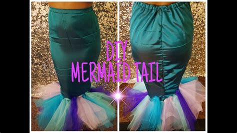 DIY Mermaid Tail || Easy Costume Idea || How to tutorial - YouTube