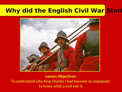 English Civil War Causes | Teaching Resources