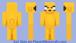 Jake the Dog (Adventure Time) Minecraft Skin