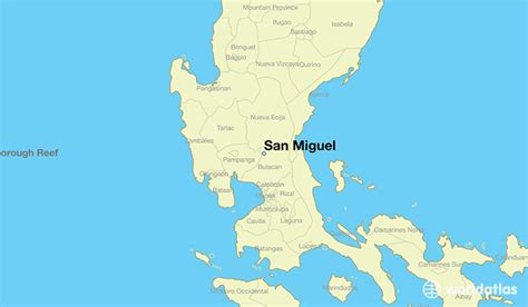 Where is San Miguel, The Philippines? / San Miguel, Central Luzon Map ...