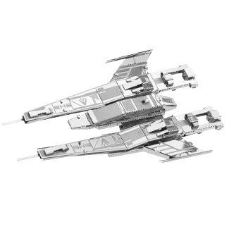 Mass Effect SX3 Alliance Fighter, сборная металлическая модель Metal Earth 3D MMS310 - ModelKits ...
