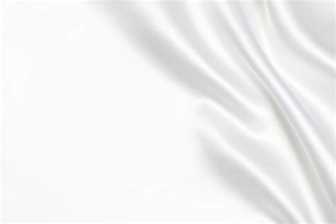 White Silk Fabric Background Stock Photo - Download Image Now - iStock