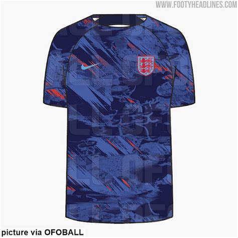 England 2022 World Cup Pre-Match Shirt Leaked - Footy Headlines