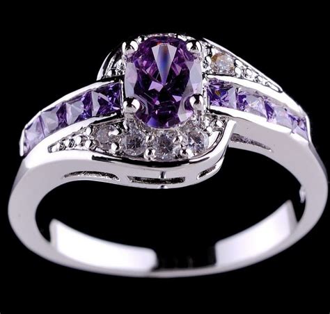 Purple Wedding Rings For Women - Wedding Rings Sets Ideas