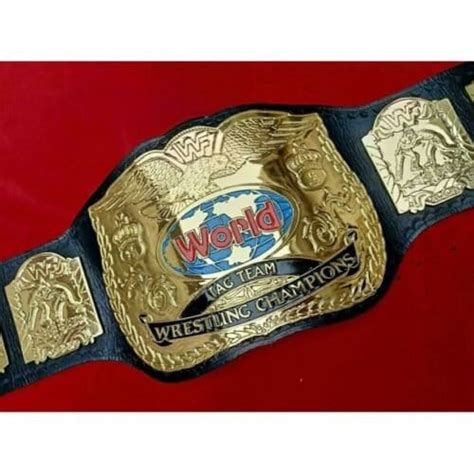 WWF World Tag Team Wrestling Replica Championship Belt 2mm 4mm - Etsy