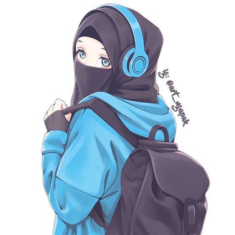 Wallpaper Muslimah Anime - WALLPAPER ANIME